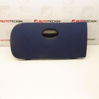 Cover of glove box blue fabric Peugeot 206 96415289US 8214SK