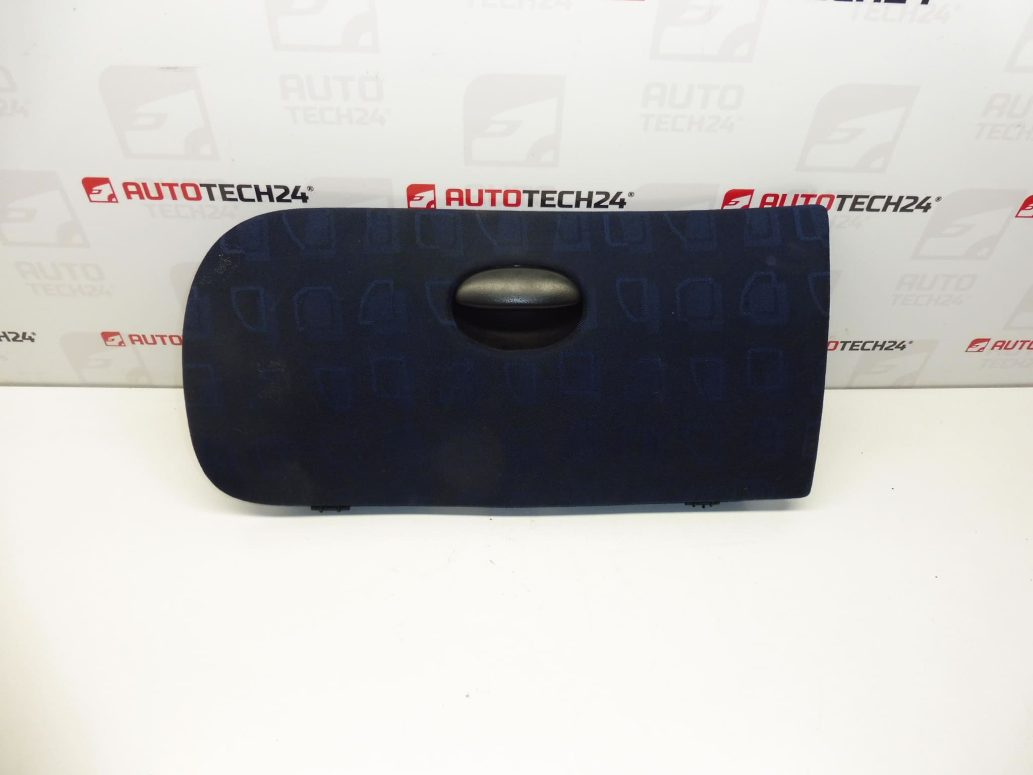 Cover of glove box blue fabric Peugeot 206 96436467LD 8214LN
