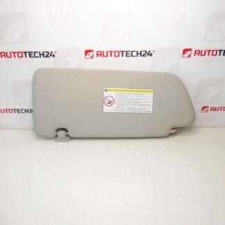 Sun visor Peugeot 308 right 8143VS 8163CS 8163LA