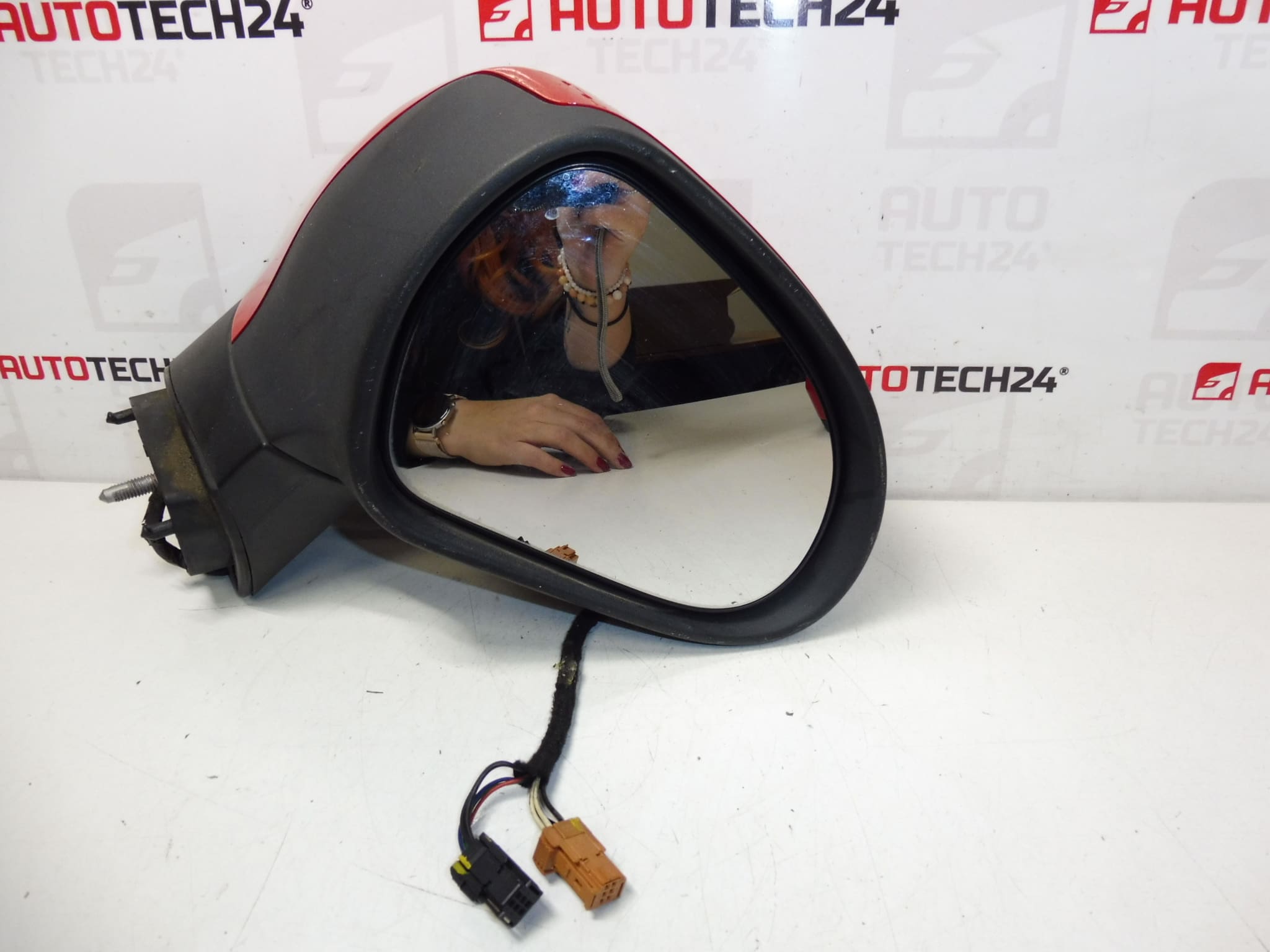 Right mirror Peugeot 207 KKN 96806501XT 8149ZH - Image 2