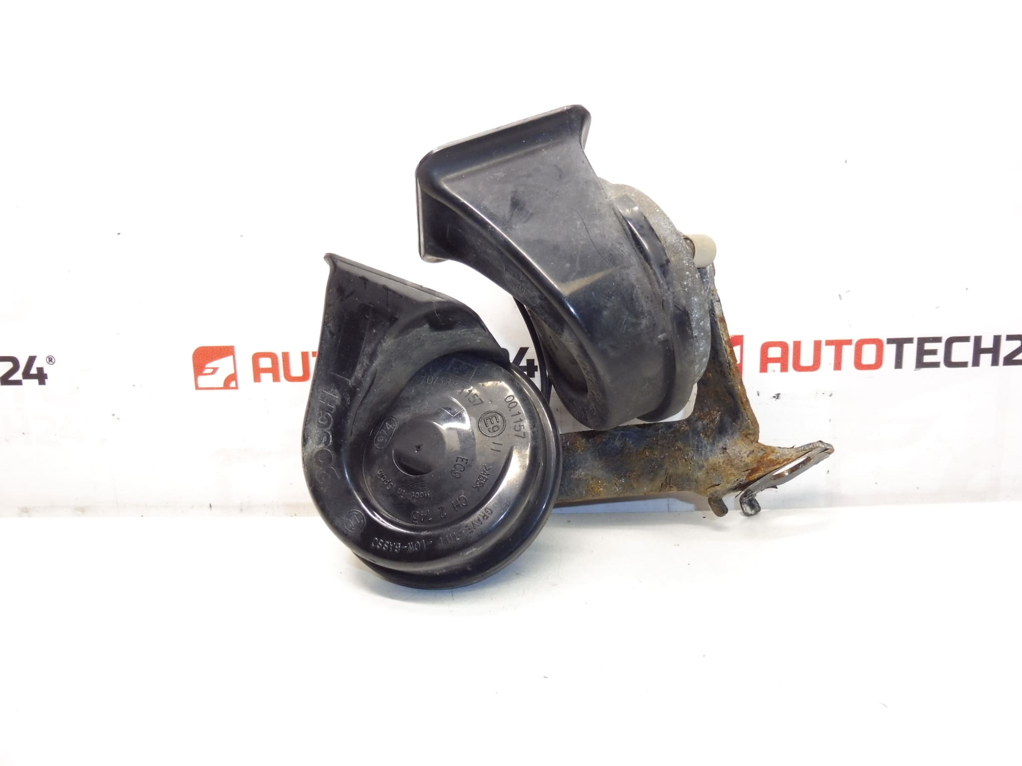 Horn horn with holder Citroen C4 6236G4