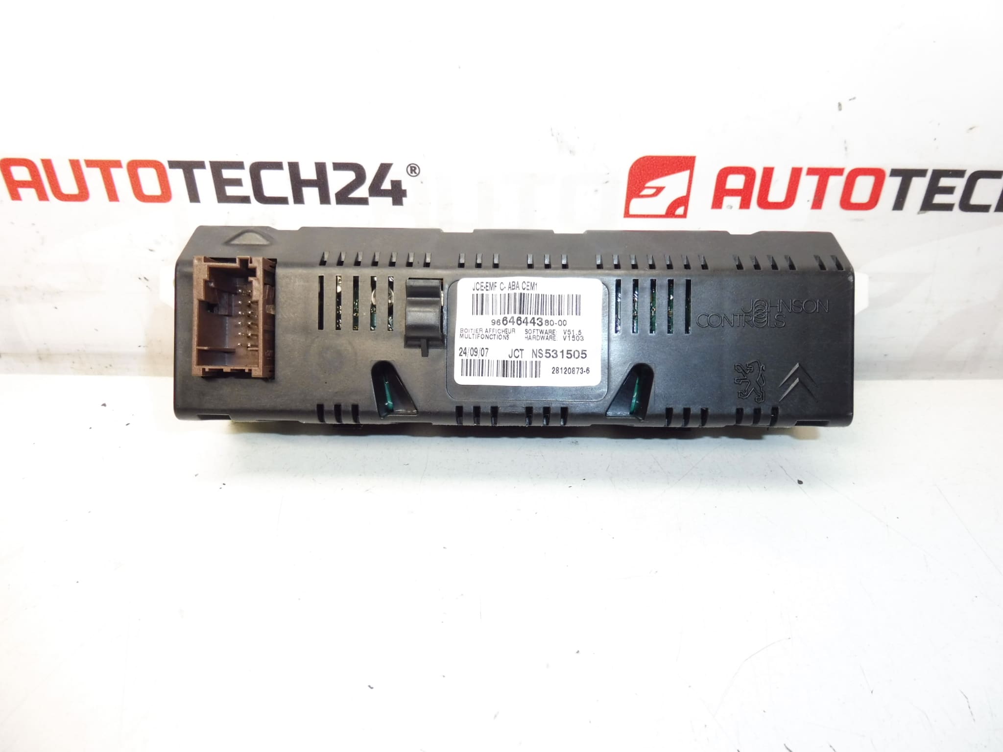 Display Citroën C4 9664644380-00 659358 - Image 2