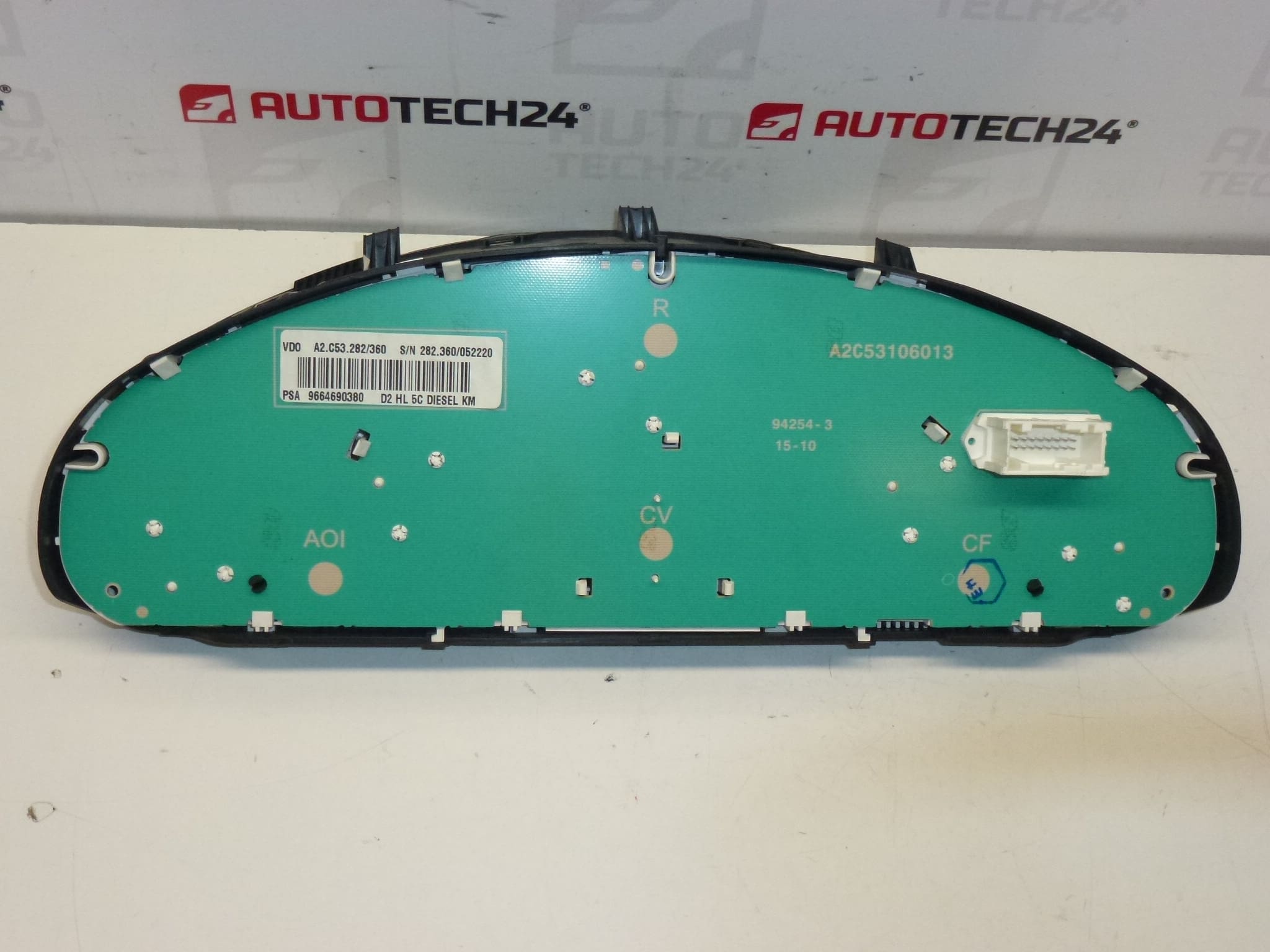 Speedometer Peugeot 407 203000 km 9664690380 610395 - Image 2