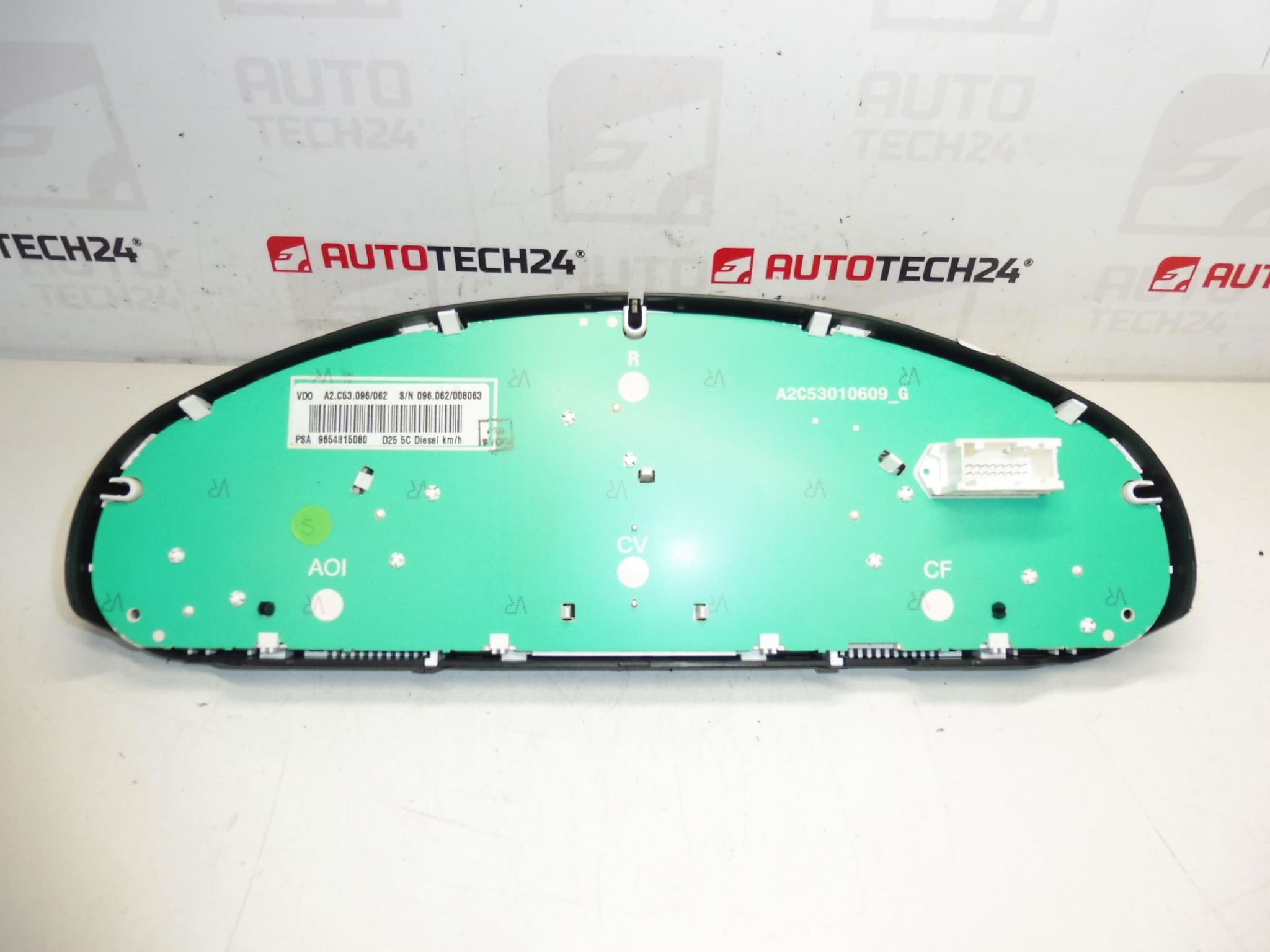 Speedometer Peugeot 407 280000 km 9654815080 610396 - Image 2