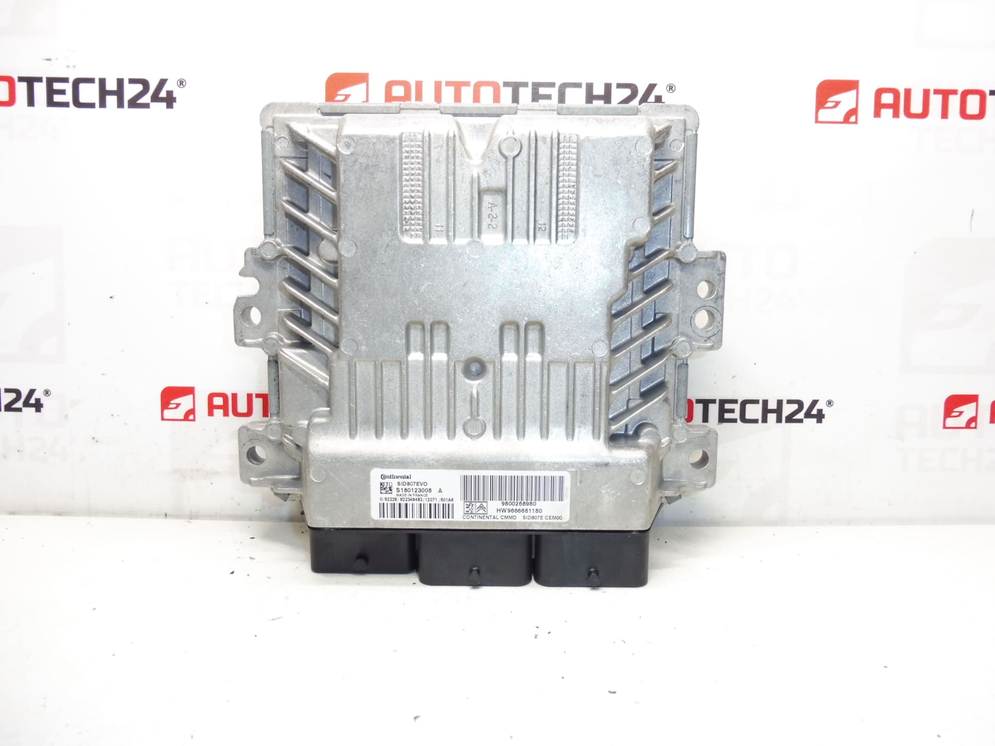 ECU Continental SID807EVO S180123008 A 9800268980 9666681180