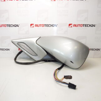 Left electrically folding side mirror (EZRC) for Citroën C8 - 14888790ZR / 8153FT