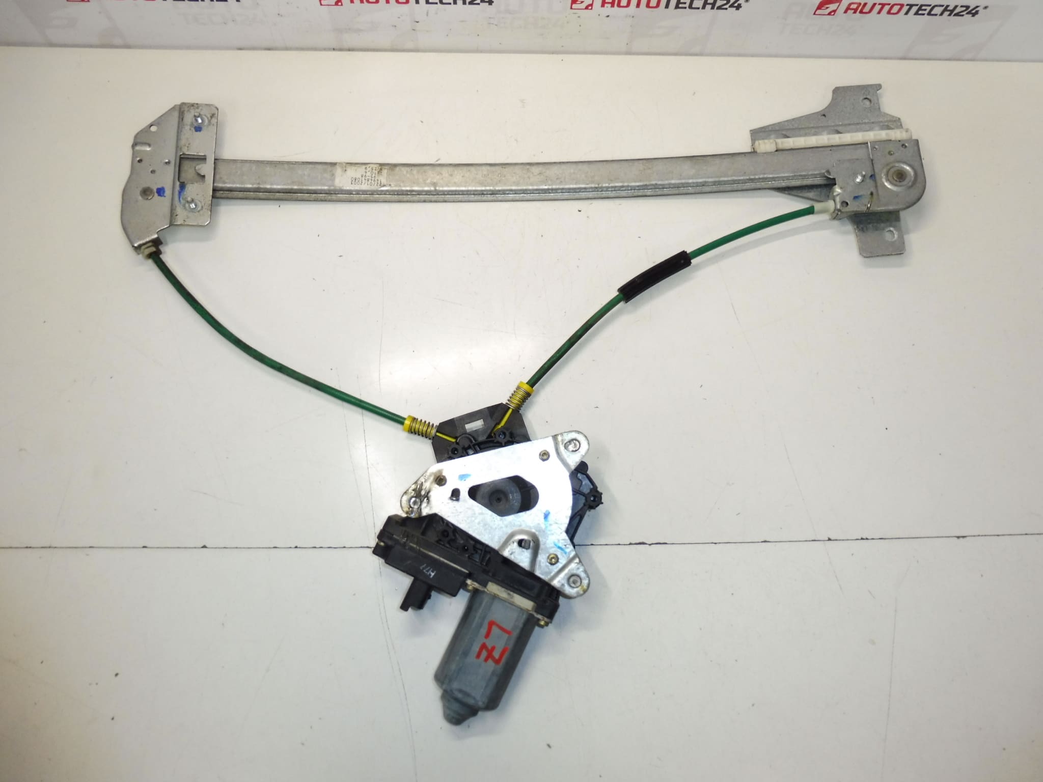 Citroën Peugeot left rear window retractor mechanism 1494841080 922377 - Image 2