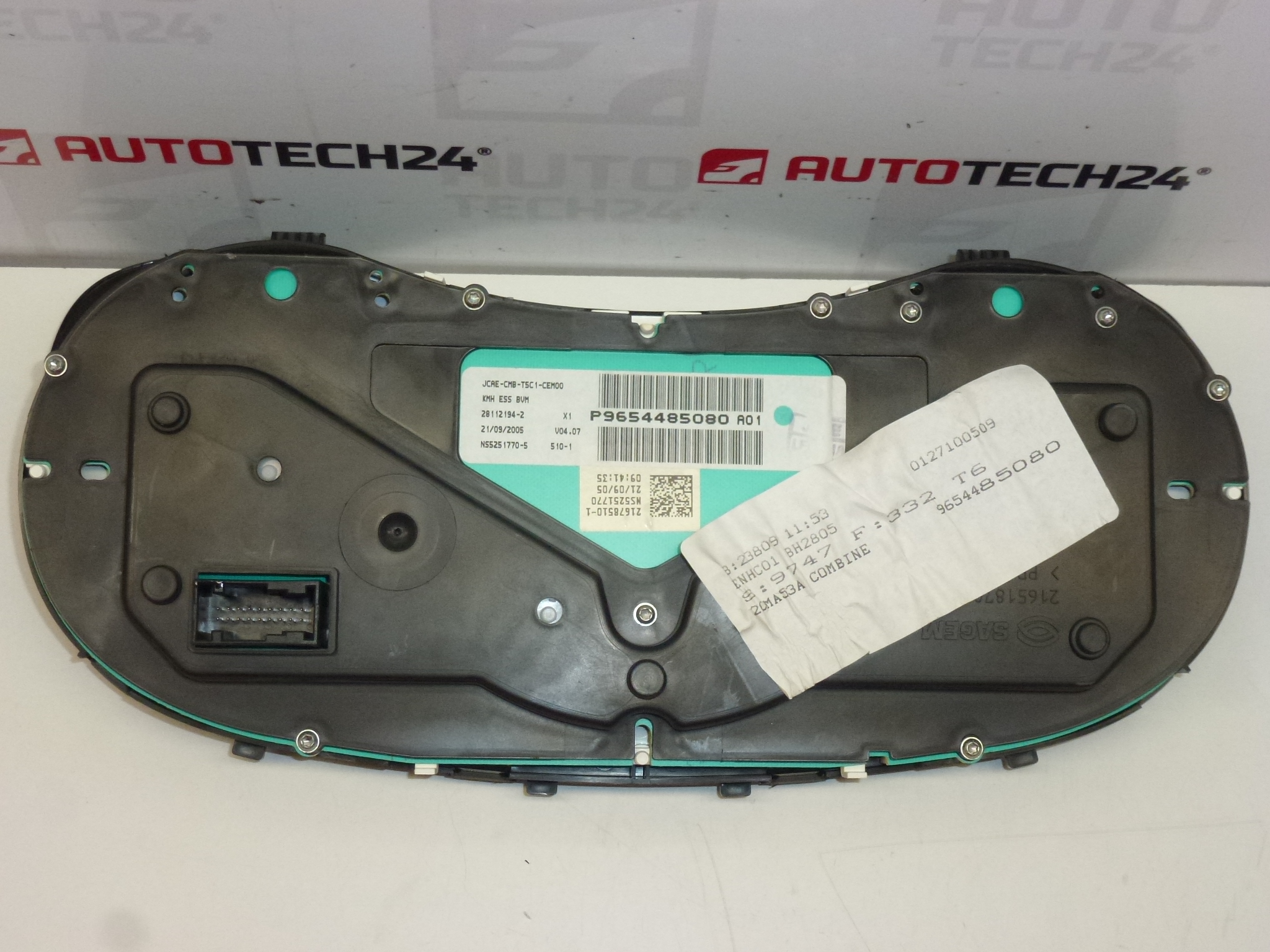 Tachometer Peugeot 307 II Odometer 215,000 km 9654485080 6106N0