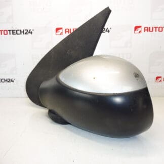 Left mirror blue EZRC Peugeot 206 96480953XT 8153KQ