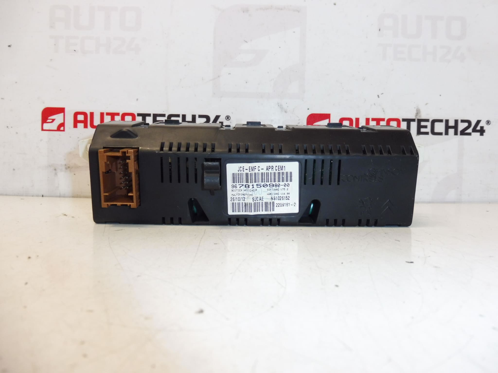 Peugeot 407 computer radio display 9678150980 659349 - Image 2