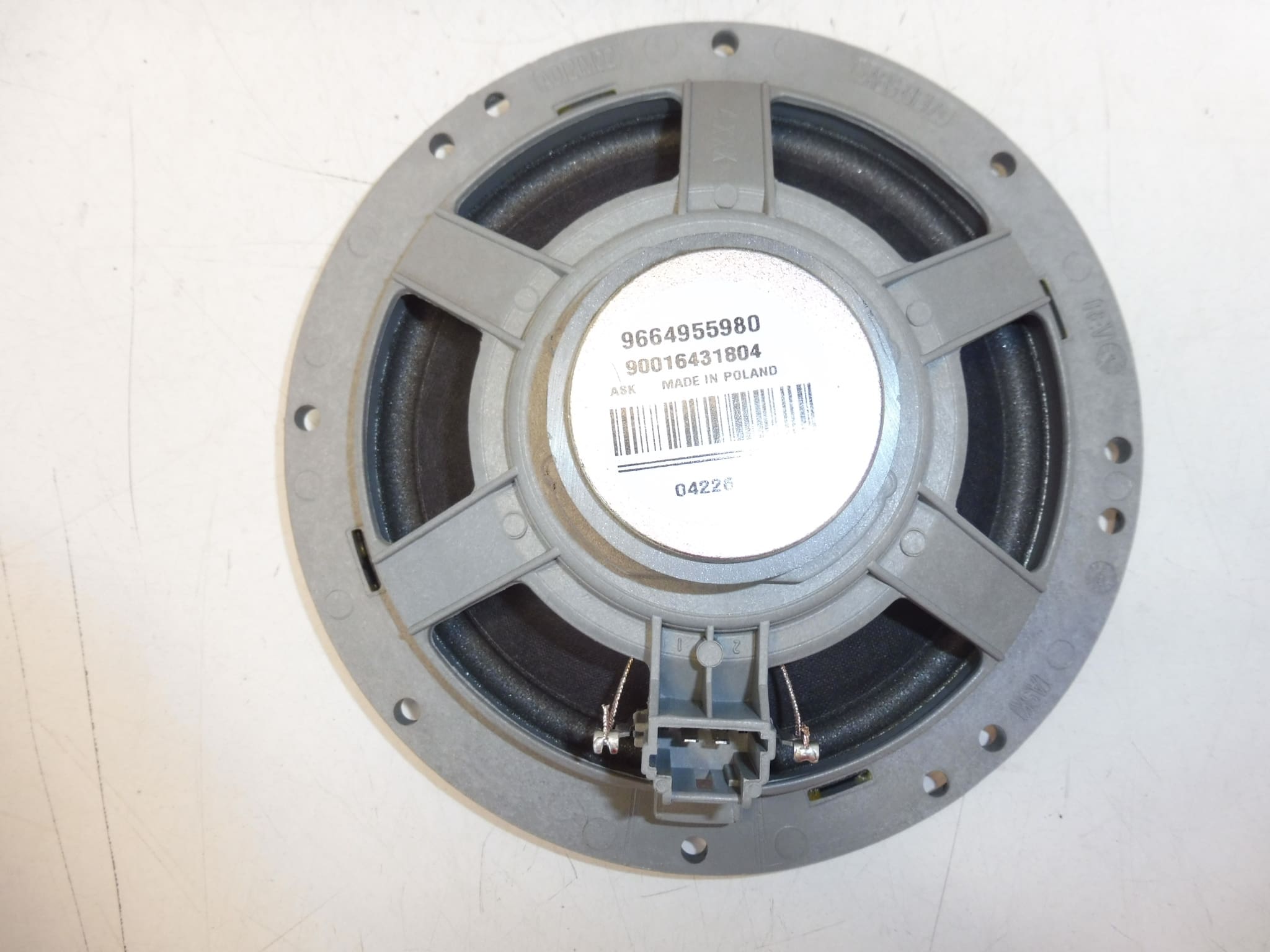 New Speaker Citroën Peugeot 9664955980 6562X3 - Image 2