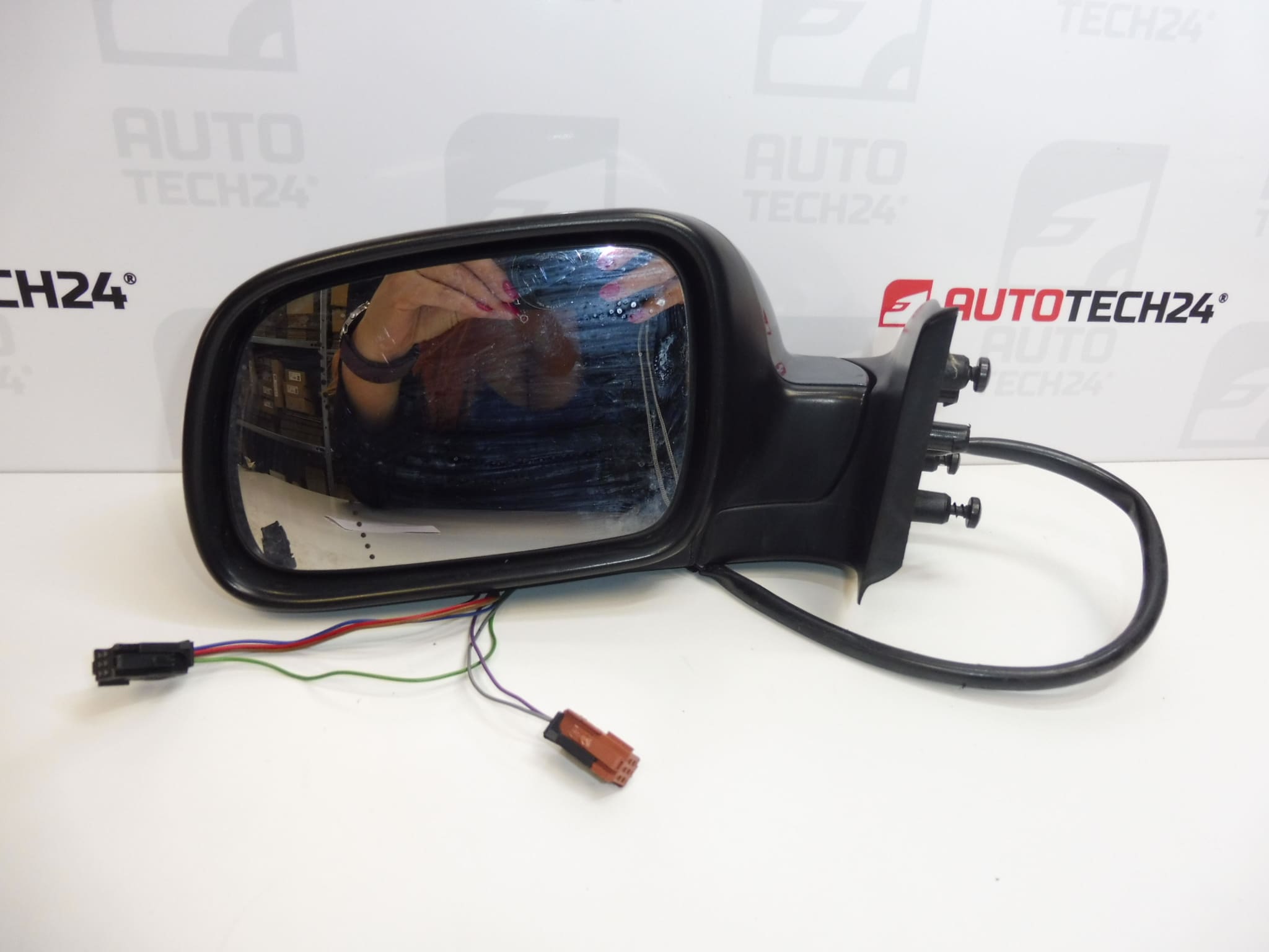 Left power-folding mirror EZWD Peugeot 307 8149VV - Image 2