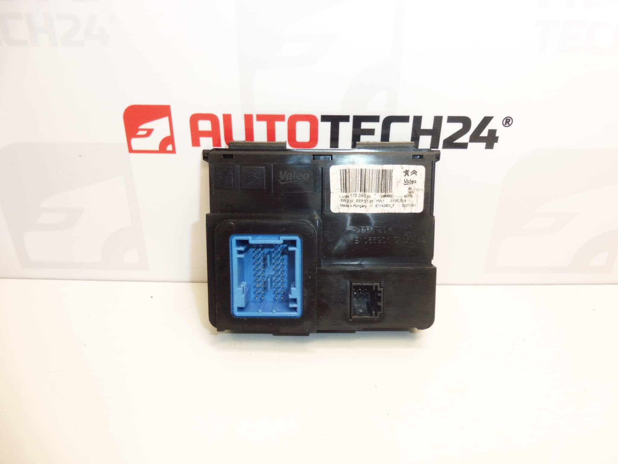 Citroën Peugeot air conditioning control unit 9811039380 1638190580